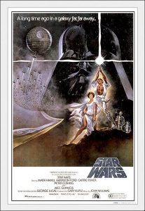 Star Wars the Movie - white