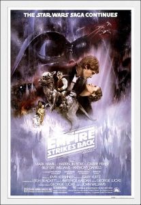 Empire Strikes Back - white