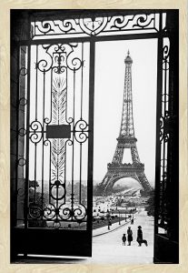 Paris - Eiffel Tower - beech