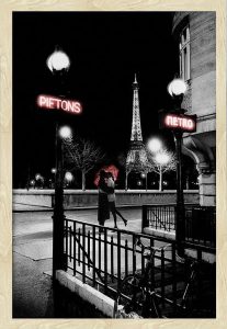 Paris Metro - beech