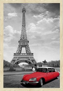 Paris - kiss - beech