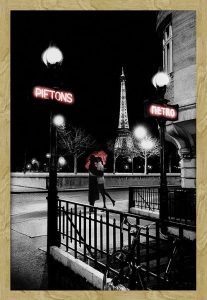 Paris Metro - oak