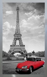 Paris - kiss - silver