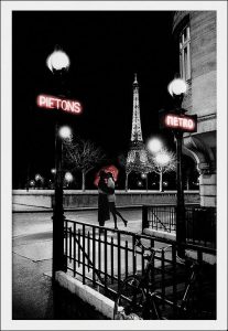 Paris Metro - white