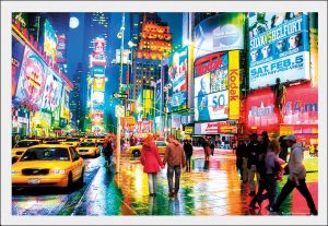 New York - Times Square - white