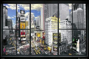 New York - window