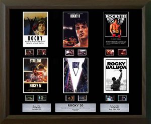 Rocky Film Cell memorabilia