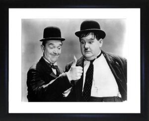 Laurel and Hardy photograph
