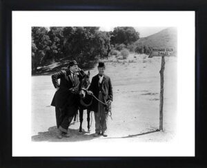 Laurel and Hardy memorabilia photograph