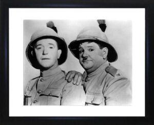 Laurel and Hardy photograph
