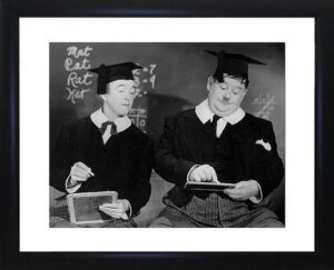 Laurel and Hardy framed photograph