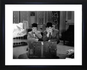 Laurel and Hardy framed photograph