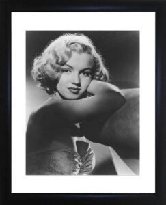 Marilyn Monroe framed photo