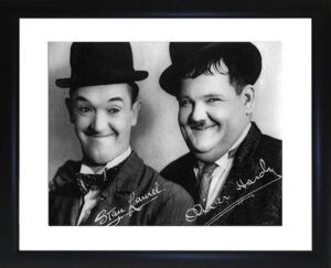 Laurel and Hardy photograph