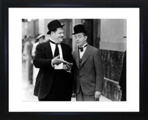Laurel and Hardy framed photograph