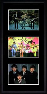 The Beatles framed triplepix photo