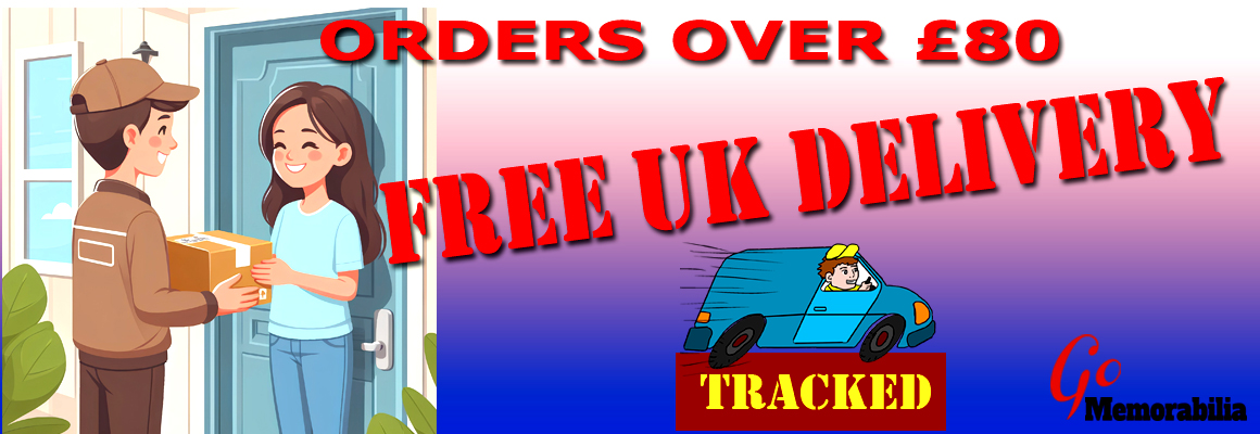 Free Delivery. Order over £80.00