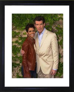 Pierce Brosnan & Halle Berry photograph