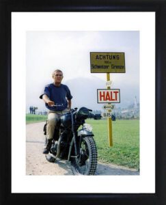 Steve McQueen The Great Escape photograph