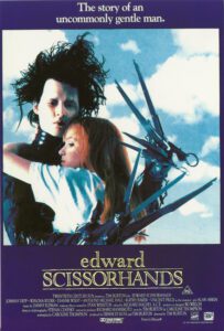 Edward Scissorhands Postcard