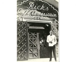 Humphrey Bogart Casablanca Postcard
