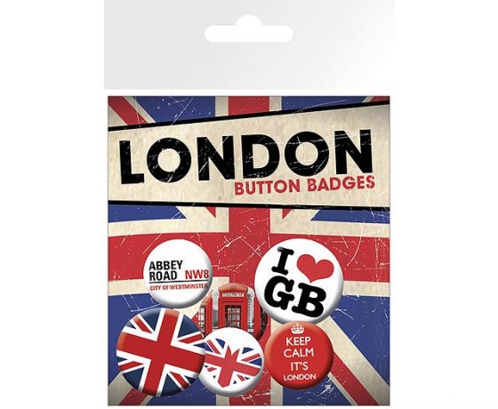 Keep Calm London Badges