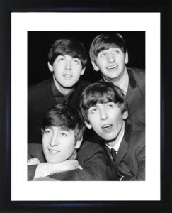 The Beatles framed photograph