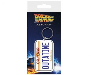 Back to the Future keyring