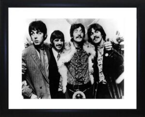The Beatles framed photo