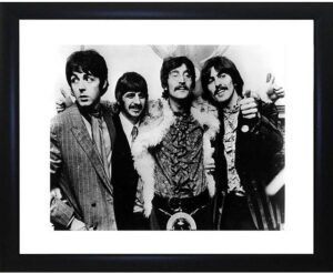 The Beatles framed photo