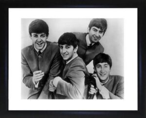 The Beatles framed photo