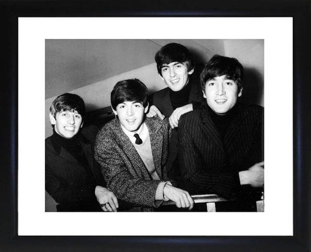 The Beatles framed photograph