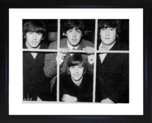 The Beatles framed photo