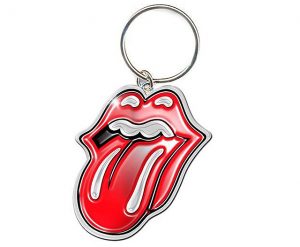 Rolling Stones tongue keyring