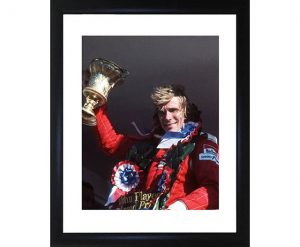 James Hunt Framed Photo