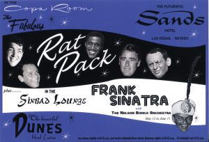 The Rat Pack postcard