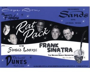 Rat Pack Postcard